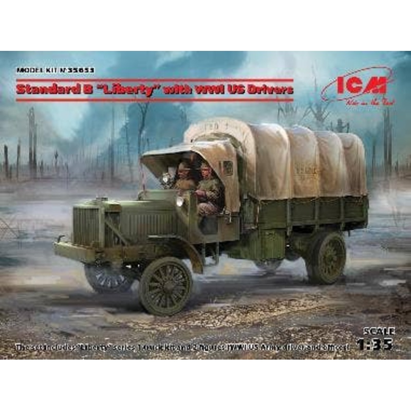 1/35 Standard B Liberty with WWI US Drivers