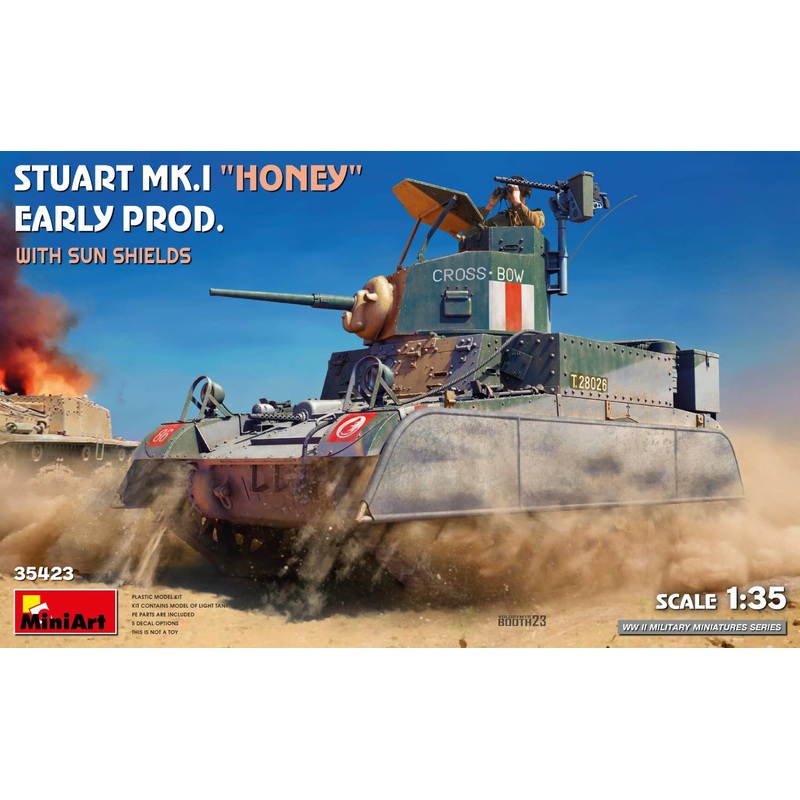 1/35 Stuart Mk.I Honey Early Prod. w/Sun Shields