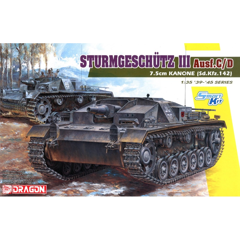 1/35 Sturmgeschutz III Ausf.C/D (Smart Kit)