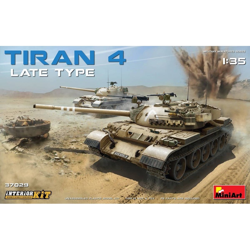 1/35 Tiran 4 Late Type, Full Interior