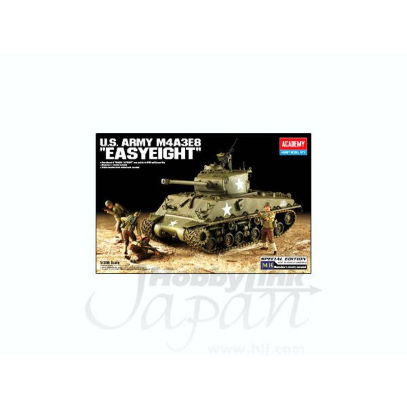 1/35 U.S. Army M4A3E8 Sherman Easy Eight
