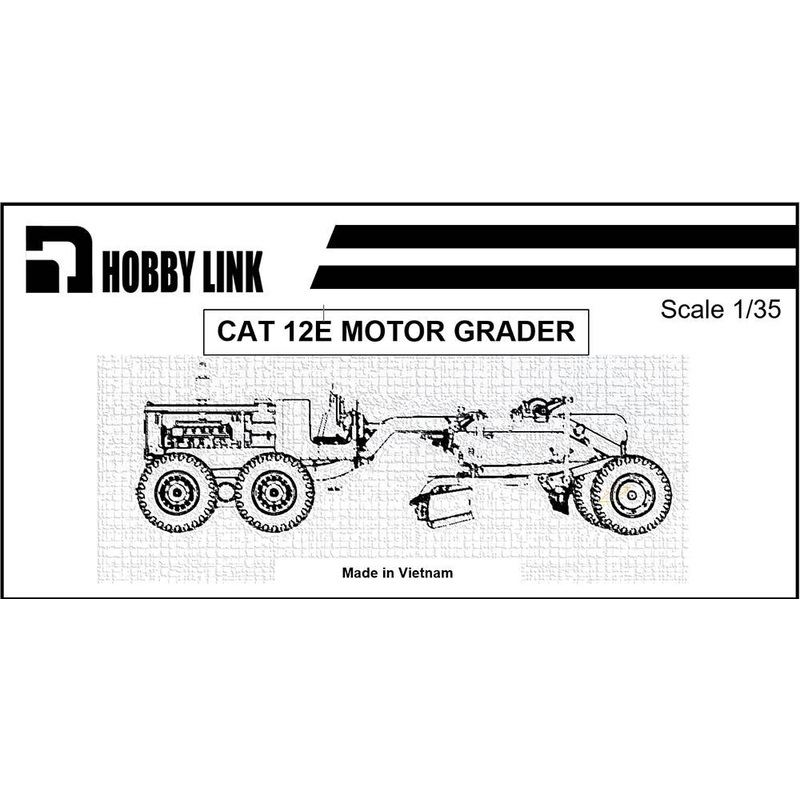 1/35 U.S. CAT12E Motor Grader Open Cab Full Kit