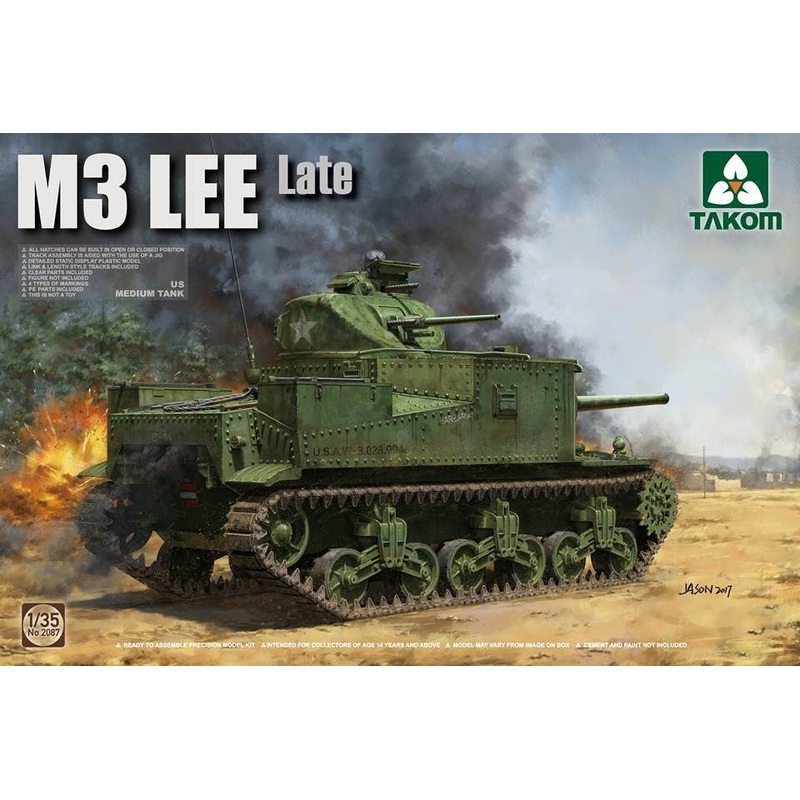 1/35 US M3 Lee Medium Tank (Late Model)