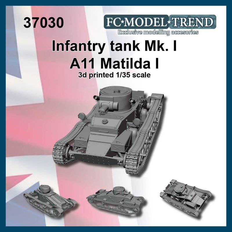 1/35 WWII British A11 Matilda I Infantry Tank
