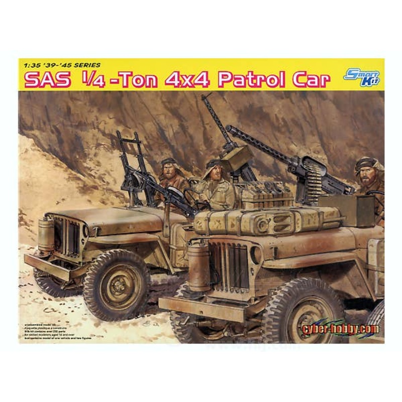 SAS 1/4-Ton 4x4 Patrol Car with Crew