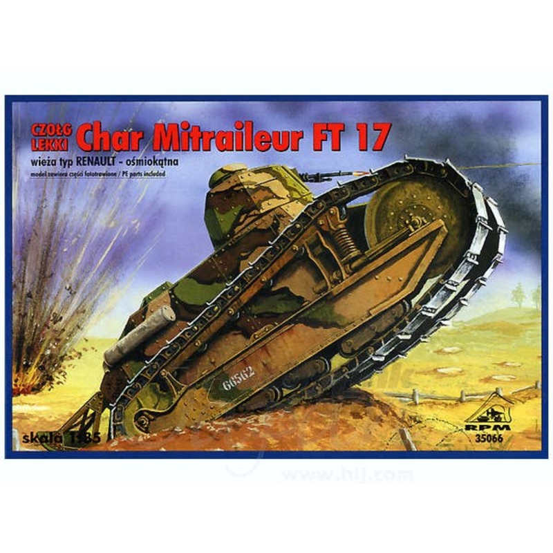 1/35 Char Mitraileur FT17