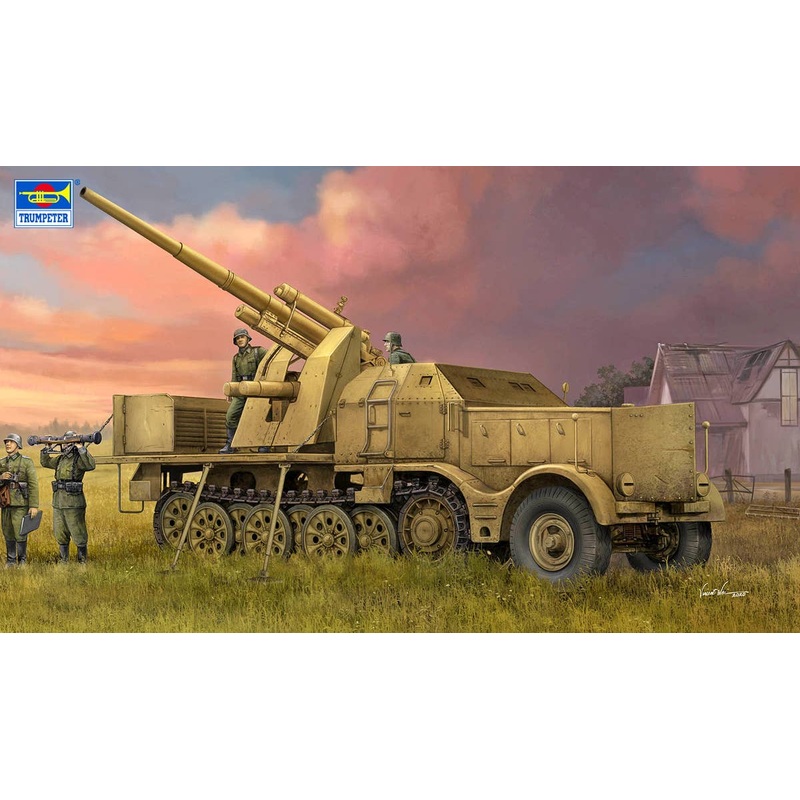 1/35 German Army 18t Half-track 88mm Anti-aircraft Self-propelled Gun