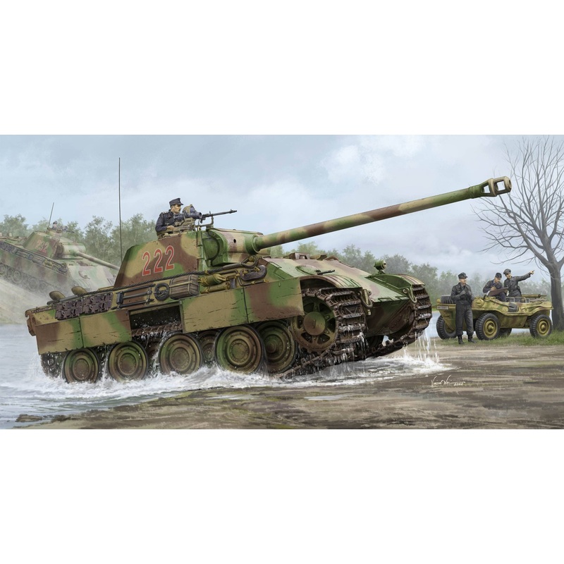 1/35 German Medium Tank Panther G type (Late)