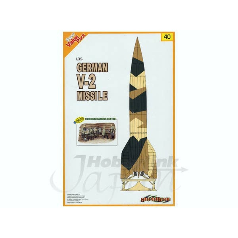 1/35 German V-2 Rocket + Communications Center