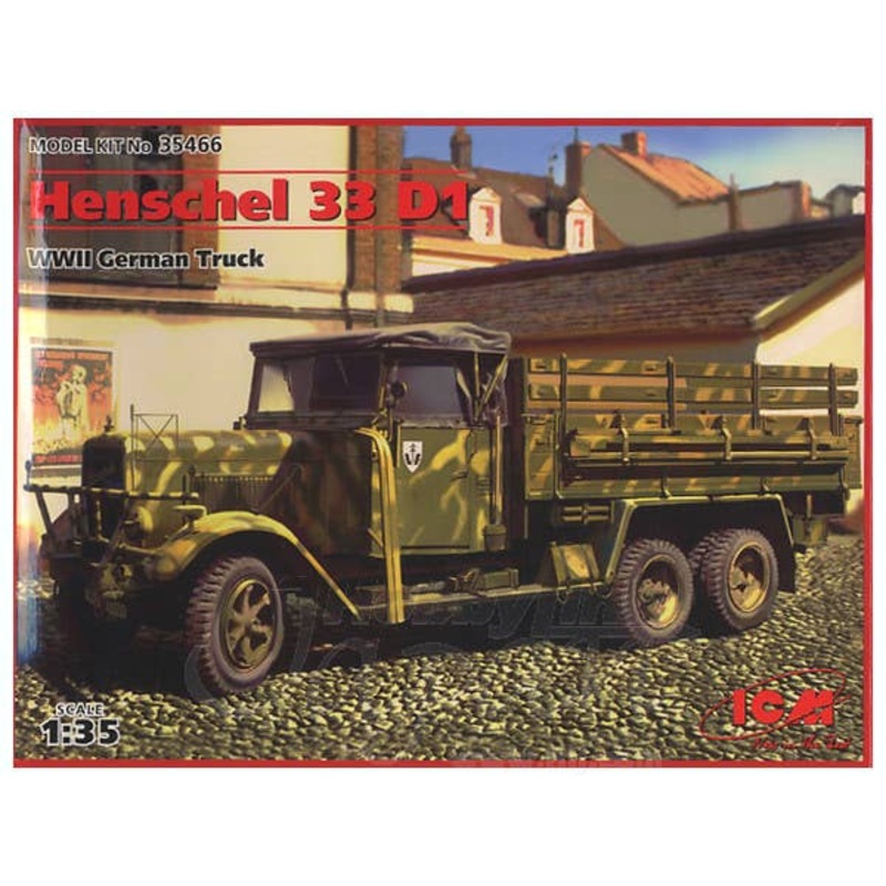1/35 Henschel 33 D1 WWII German Truck
