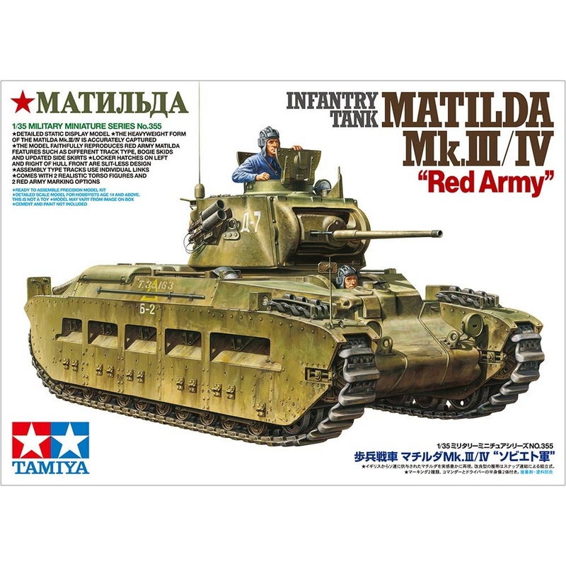1/35 Infantry Tank Matilda Mk.III, IV "Red Army"