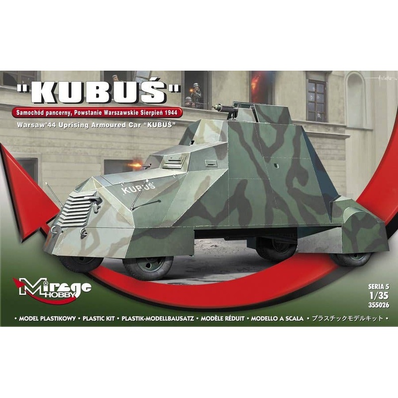 1/35 Kubus (Warsaw'44 Uprising Armoured Car)