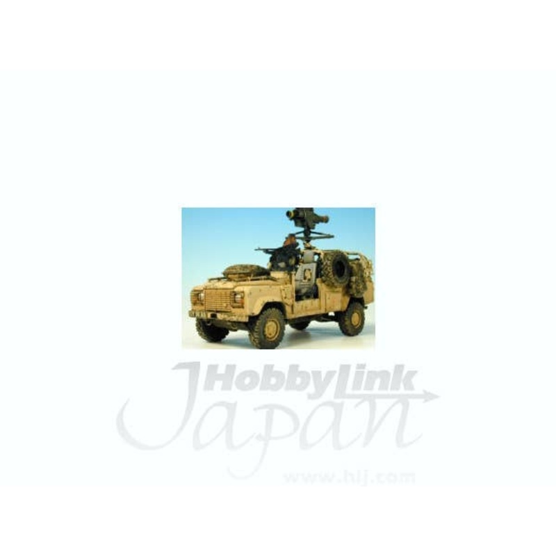 1/35 Land Rover Defender XD Wolf Tum WMIK GPMG & MILAN