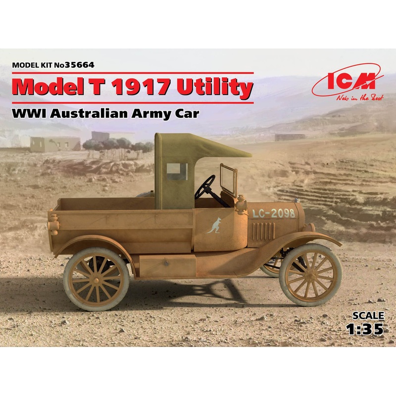 1/35 Model T 1917 Utility WWI Australian Army Car