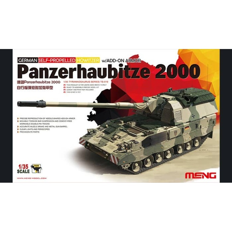 1/35 Panzerhaubitze 2000 Self-Propelled Howitzer w/Add-On Armor