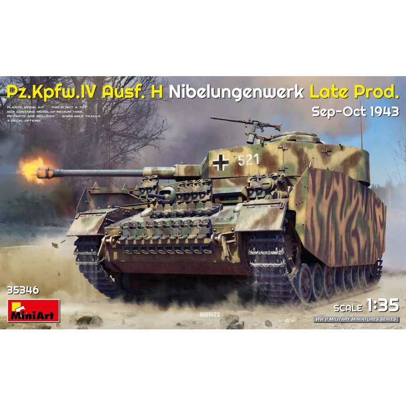 1/35 Pz.Kpfw.IV Ausf. H Nibelungenwerk Late Prod. Sep-Oct 1943