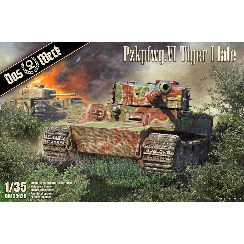 1/35 PzKpfwg.VI Tiger I late (Sd.Kfz.181)