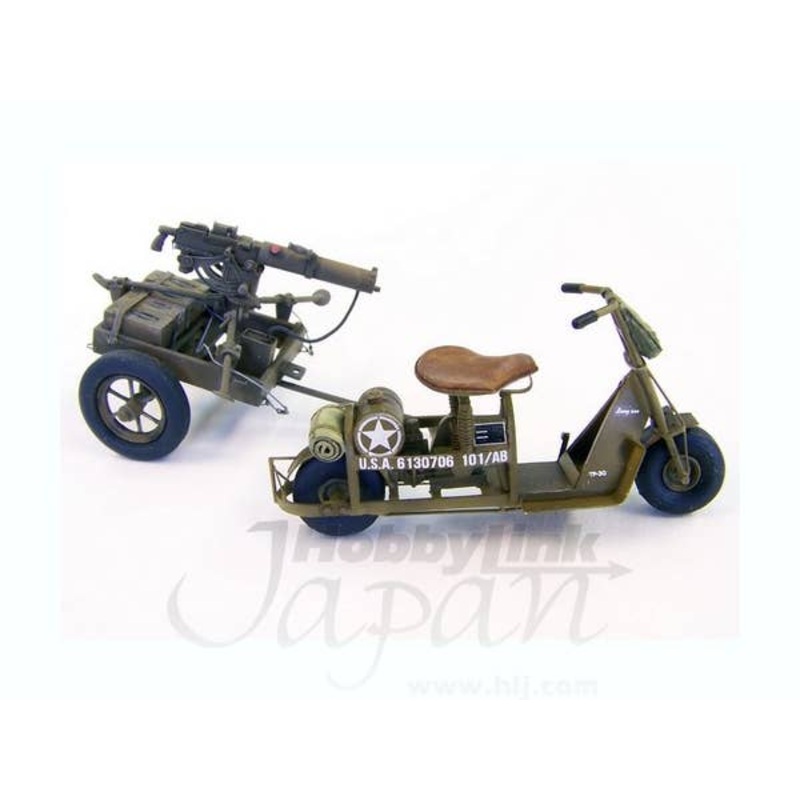 1/35 U.S. Airborne Scooter With Machine Gun