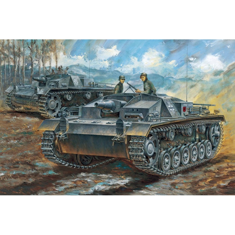 1/35 WW.II German III Assault Gun Type C/D with Magic Track