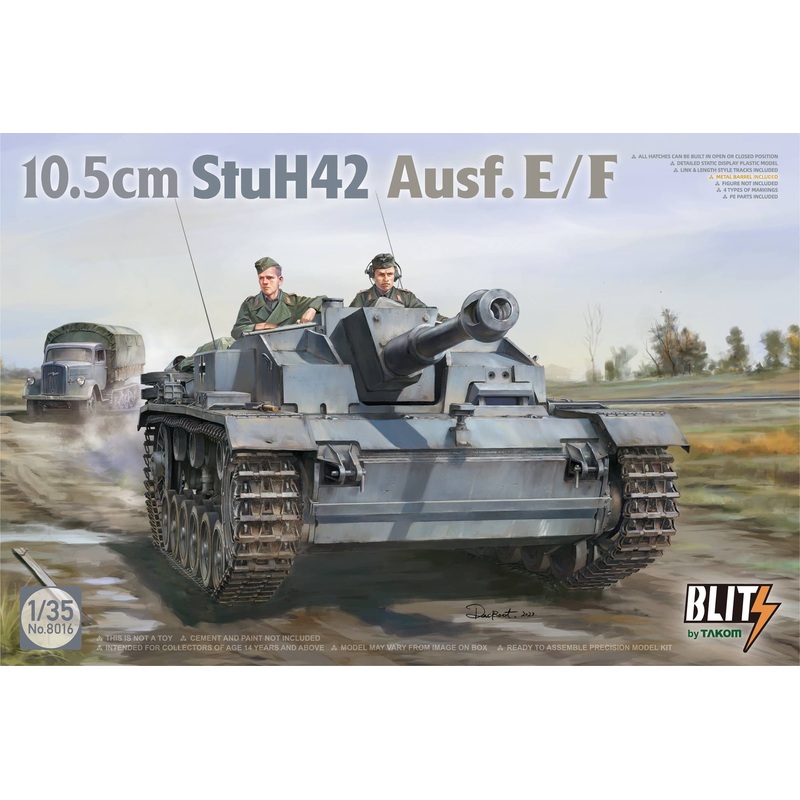 1/35 10.5cm StuH42 Ausf.E/F