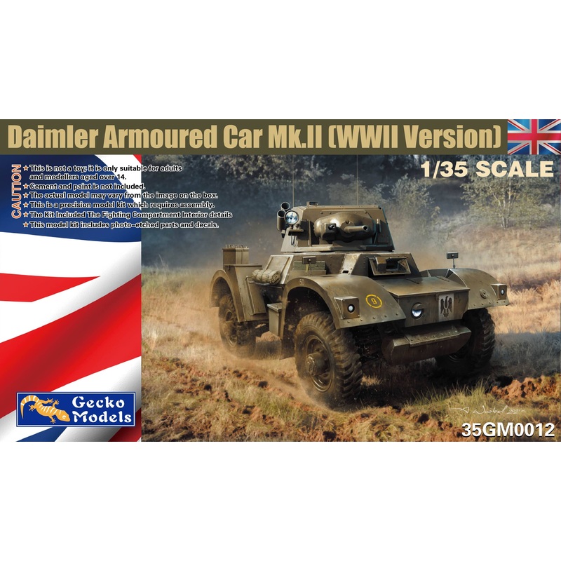 1/35 Daimler Armored Car Mk.II (WWII Version)