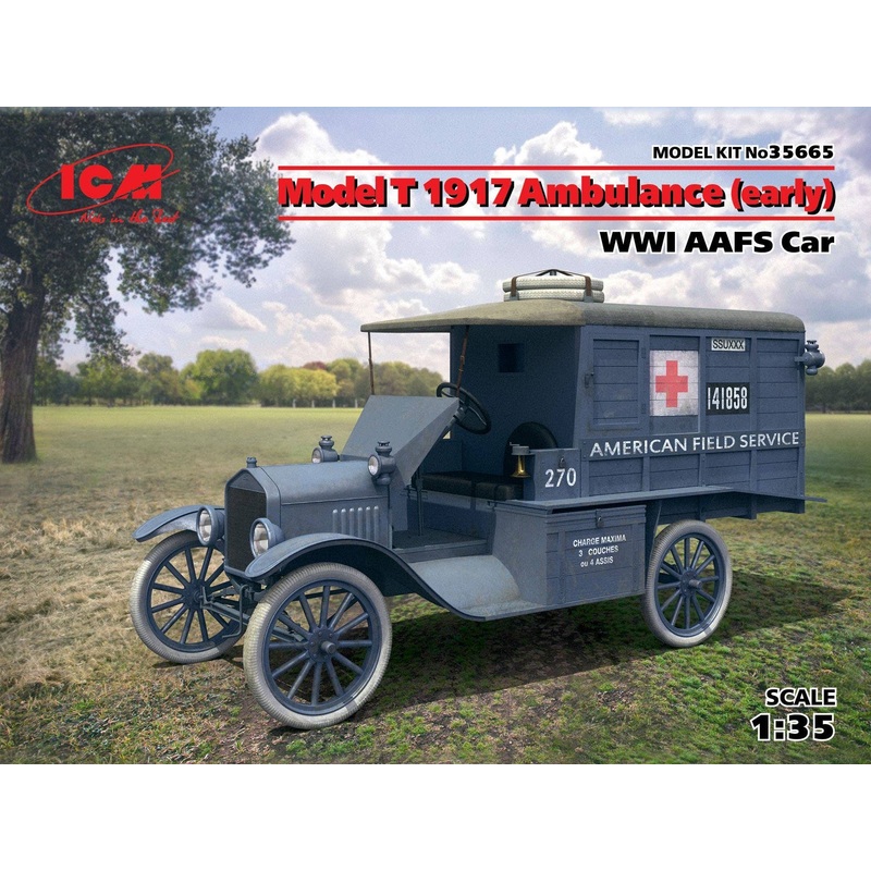 1/35 Ford Model T 1917 Early Model Ambulance