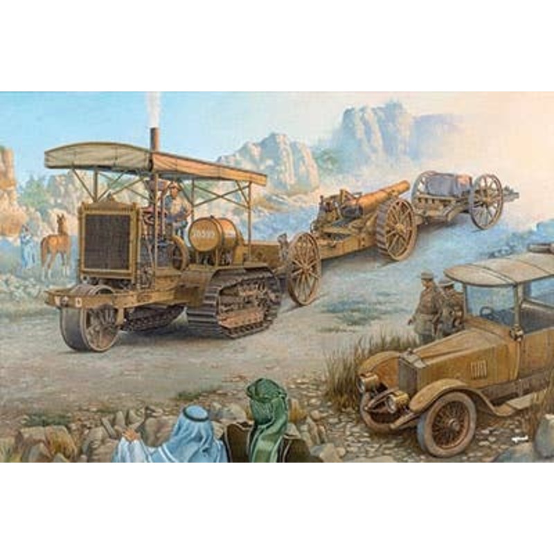 1/35 Holt 75 Artillery Tracktor w/BL 8-inch Howitzer