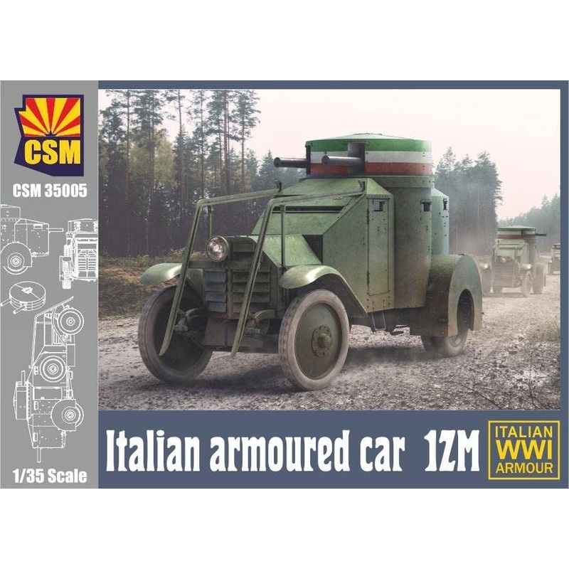 1/35 Italian Armoured Car 1ZM