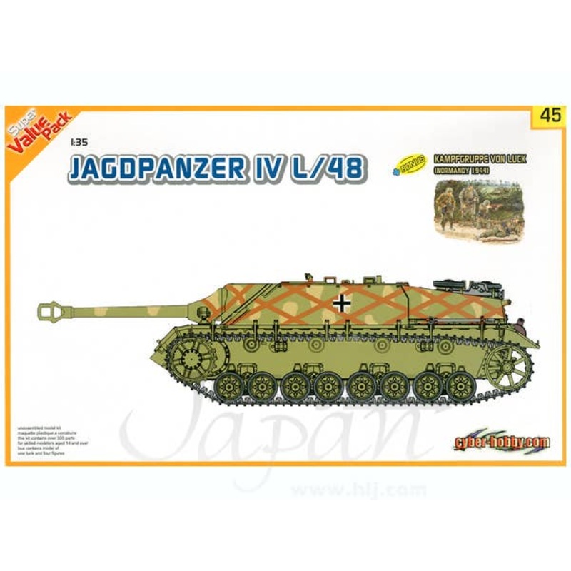 1/35 Jagdpanzer IV L/48 + Kampfgruppe von Luck Normandy 1944
