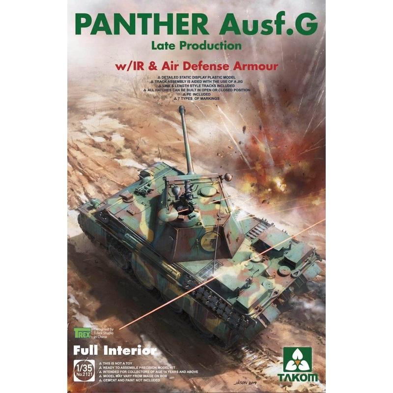 1/35 Panther G Late Production with IR & Antiair Armour