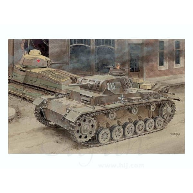 1/35 Pz.Kpfw.III Ausf.E France 1940 (Smart Kit)