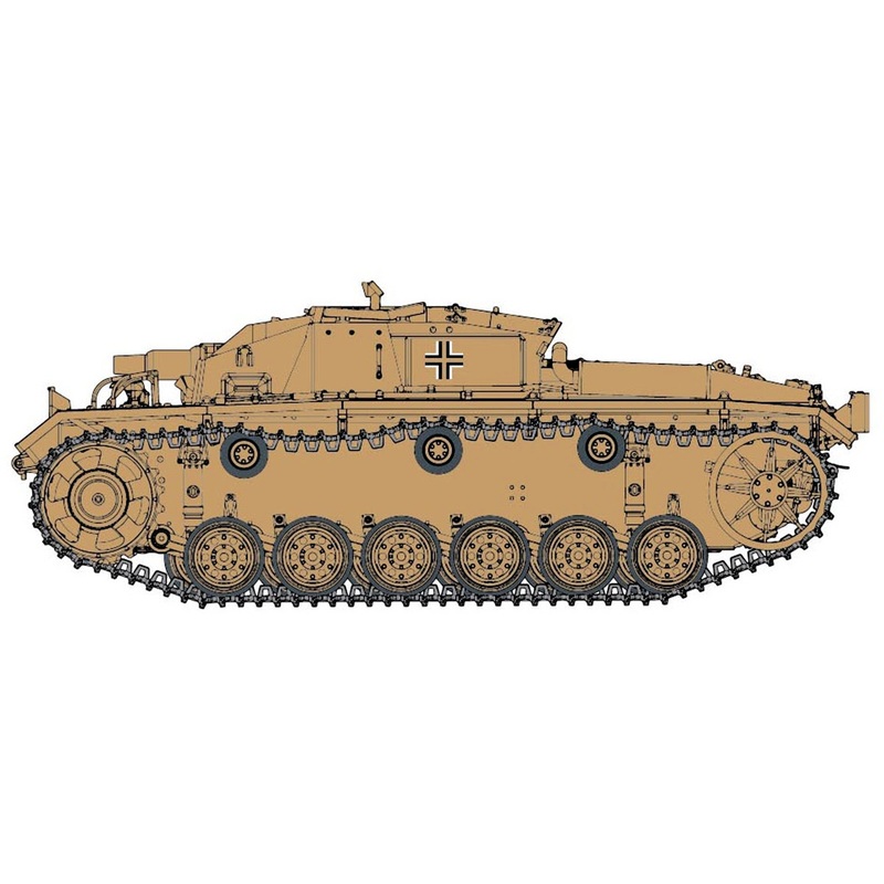 1/35 StuG.III Ausf.D w/Tropical Air Filter (Smart Kit)