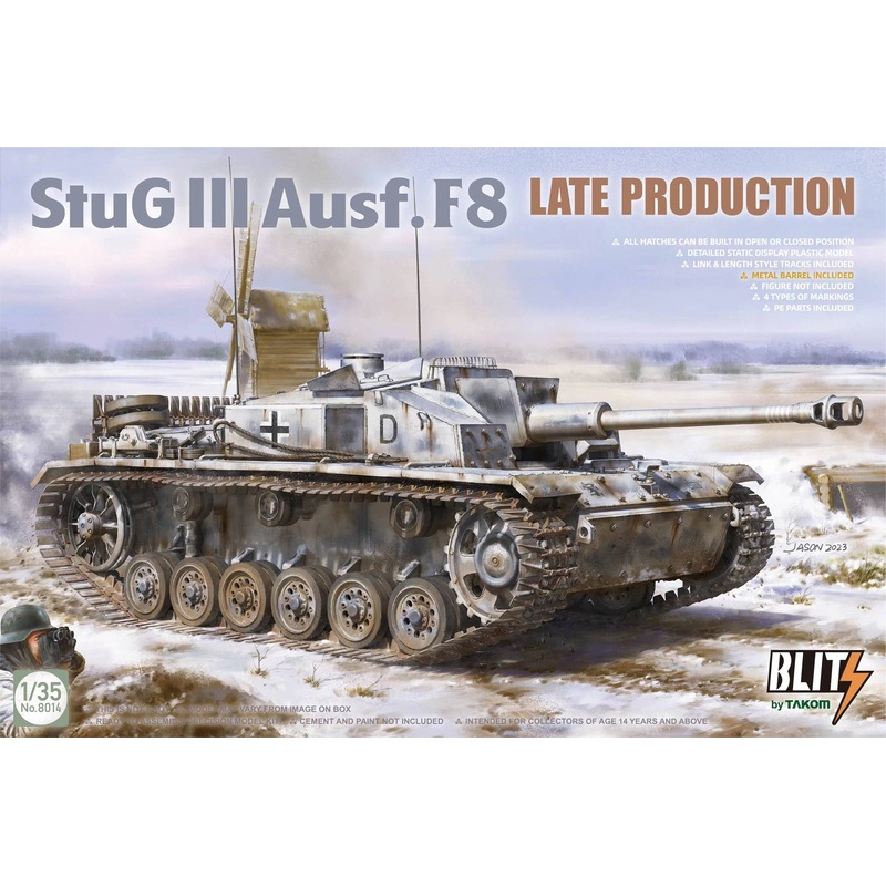1/35 StuG III Ausf.F8 Late Production