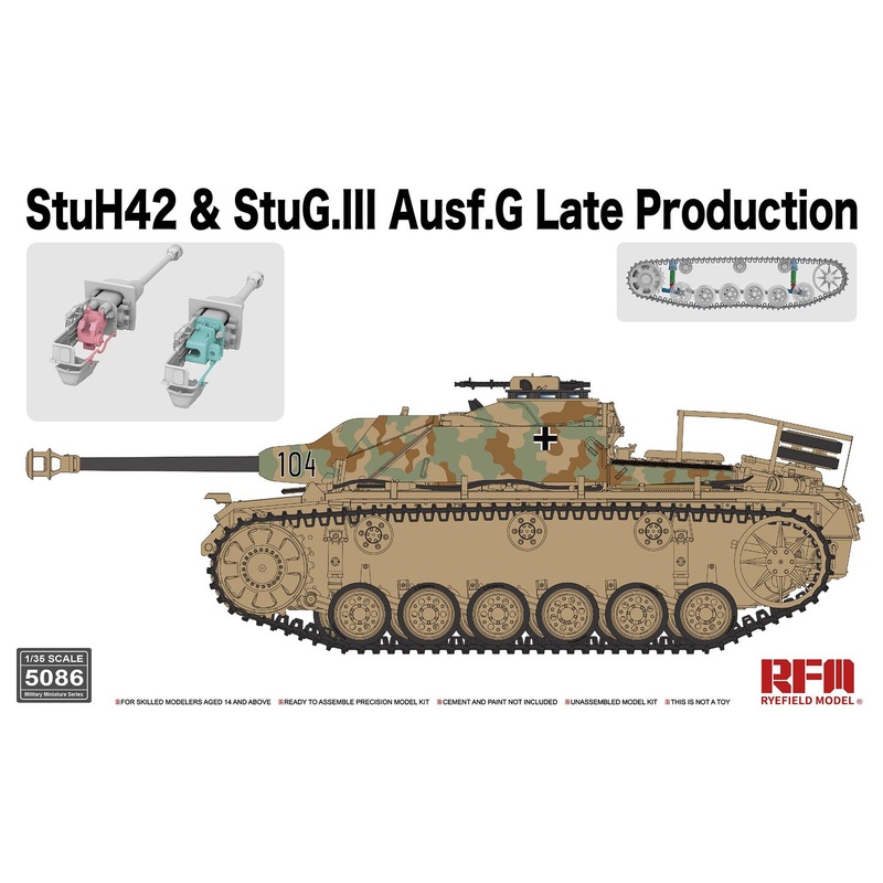 1/35 StuH42 & StuG.III Ausf.G Late Production