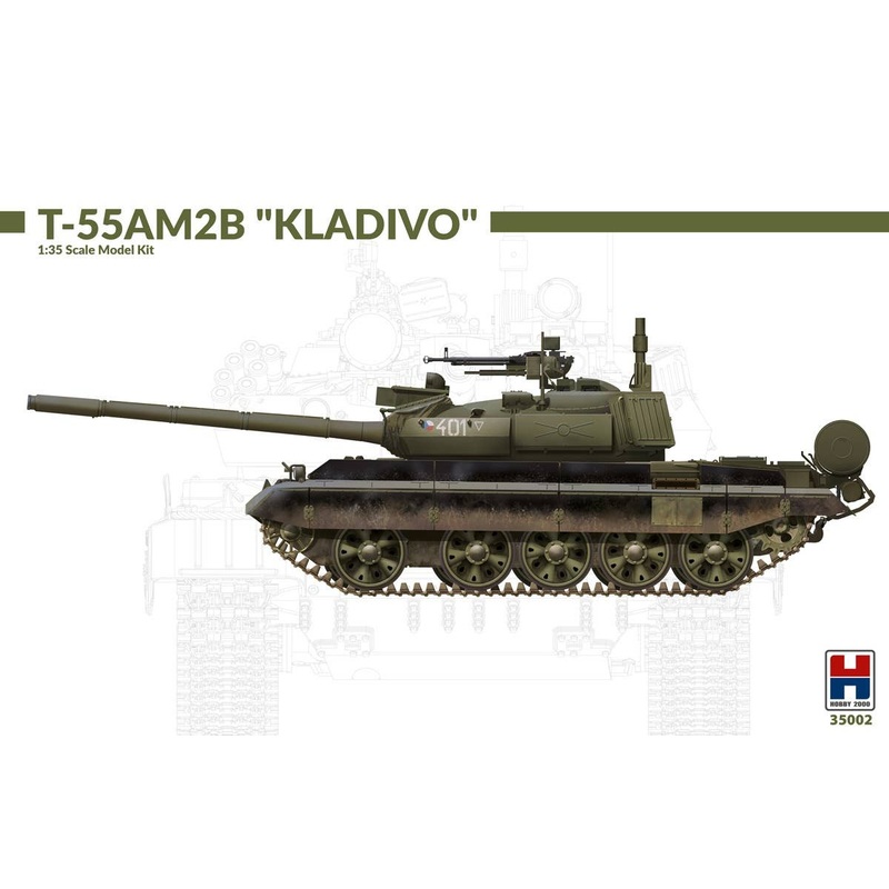 1/35 T-55AM2B Kladivo (w/Bonus 4 Painting and Marking)