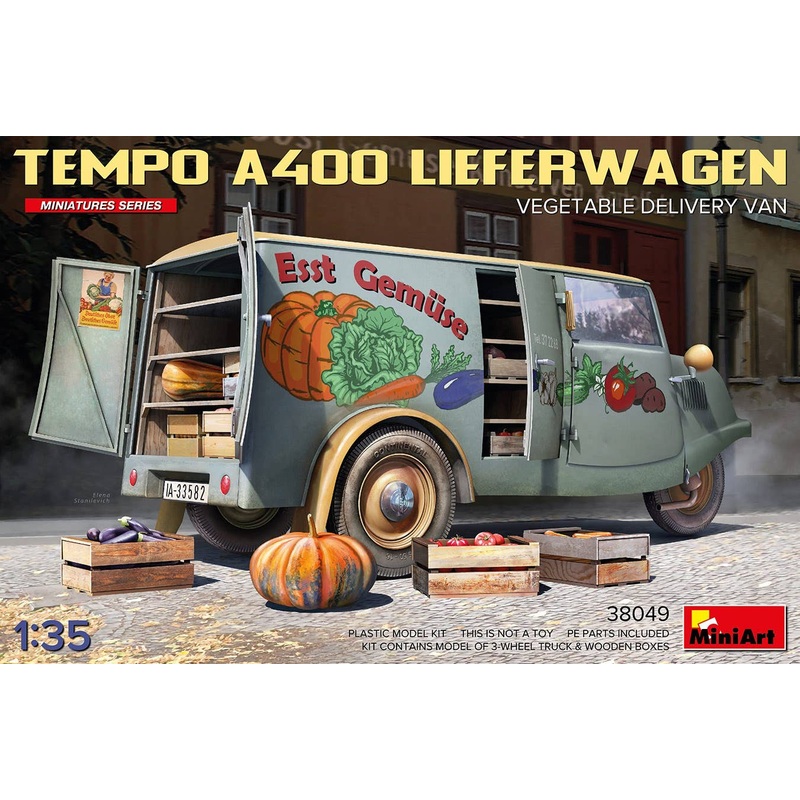 1/35 Tempo A400 Lieferwagen Vegetable Delivery Van