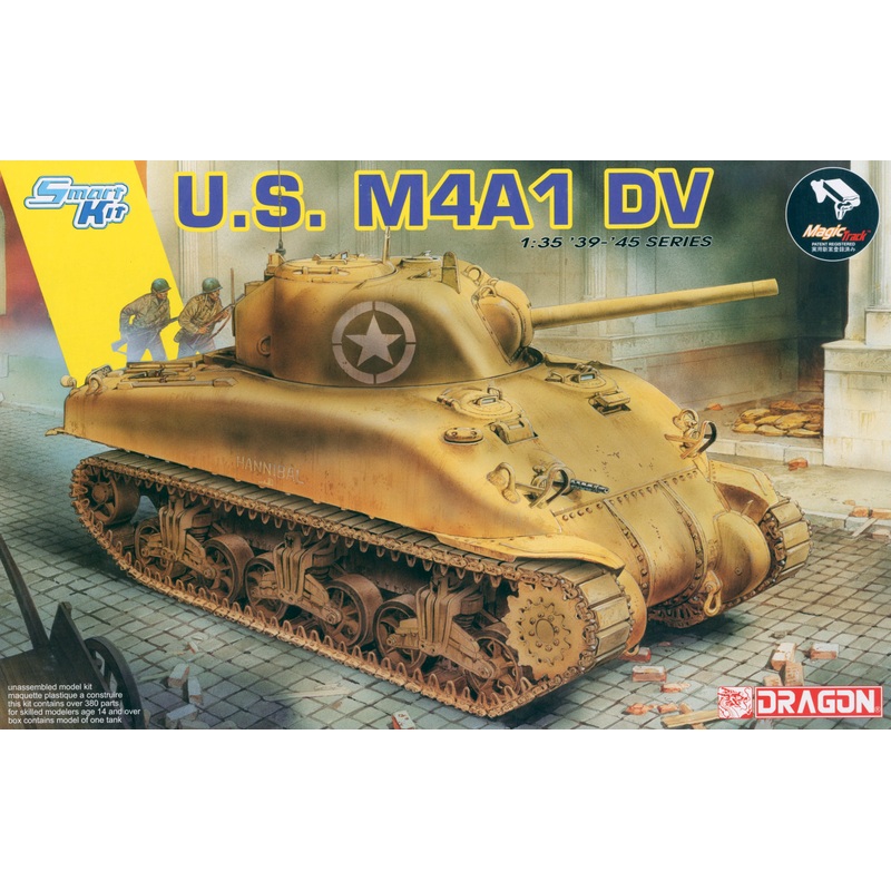 1/35 U.S. M4A1 DV (with Magic Tracks)