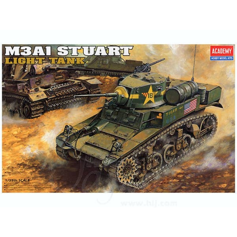 1/35 US M3A1 Stuart Light Tank