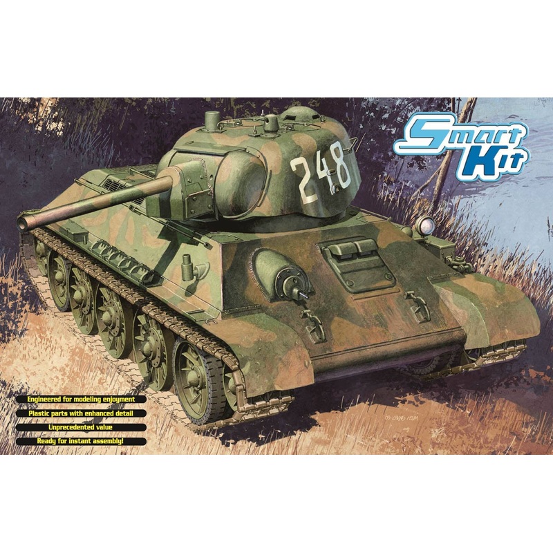 1/35 WWII Soviet Army T-34 / 76 Formotika Turret 1942
