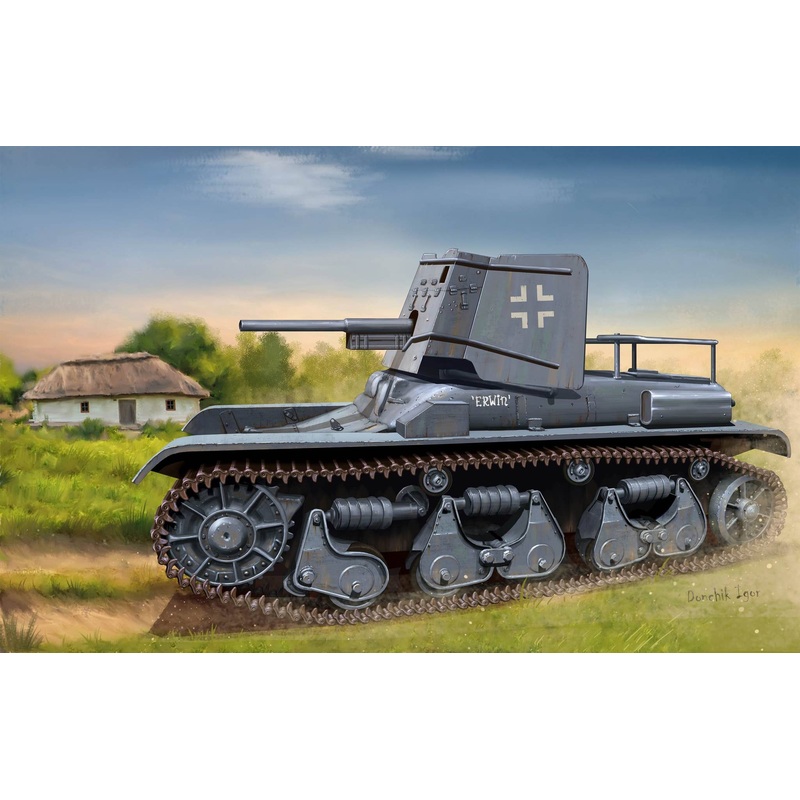 1/35 German 3.7cm Pak 35/36 auf Pz.Kpfw 35R(f)