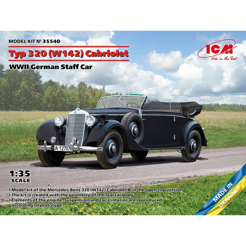 1/35 German Typ320 (W142) Cabriolet Staff Car