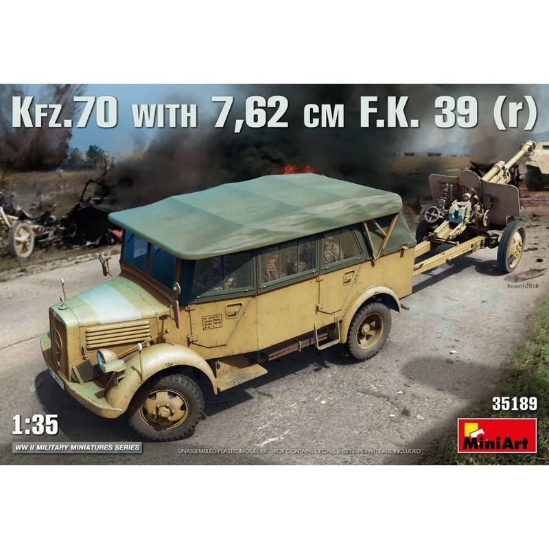 1/35 Kfz.70 & 7,62 cm F.K. 39 (r)