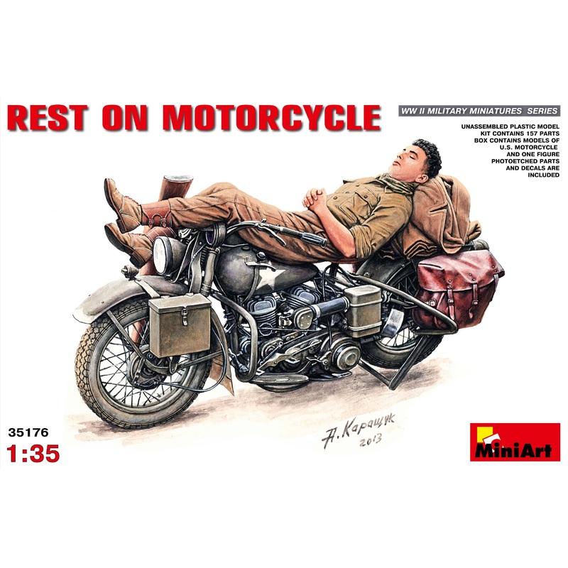 1/35 Rest on Motorcycle