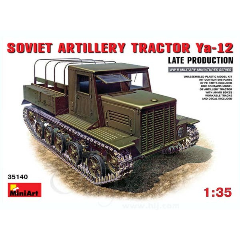 1/35 Soviet Artillery Tractor Ya-12 Late Production