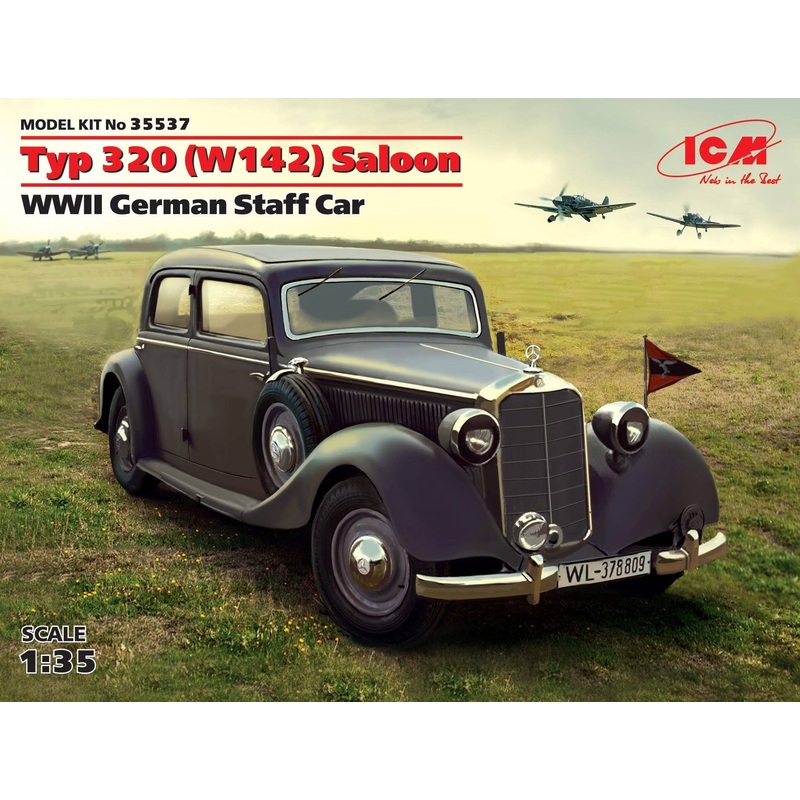 1/35 Type 320(W142) Saloon WWII German Staff Car