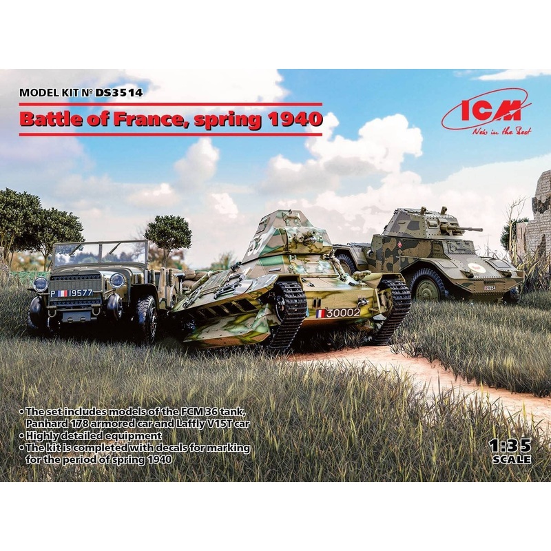 1/35 Battle of France (spring 1940) Set
