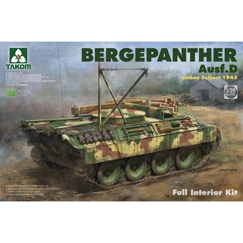 1/35 Bergepanther Ausf. D Umbau Seibert 1945