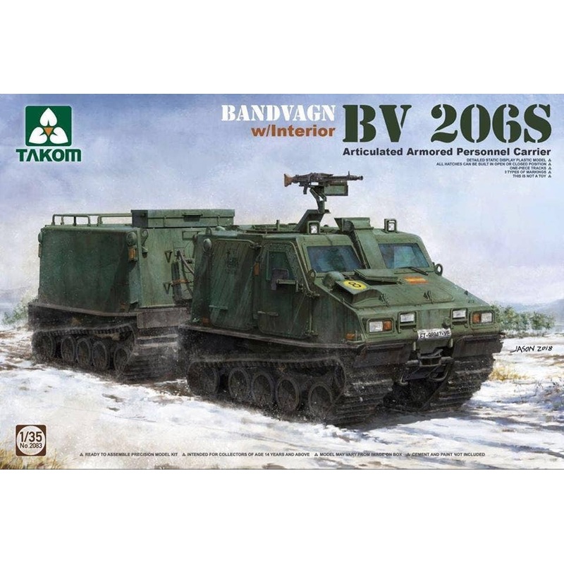 1/35 Bv206S Articulated Armoured Personnel Carrier