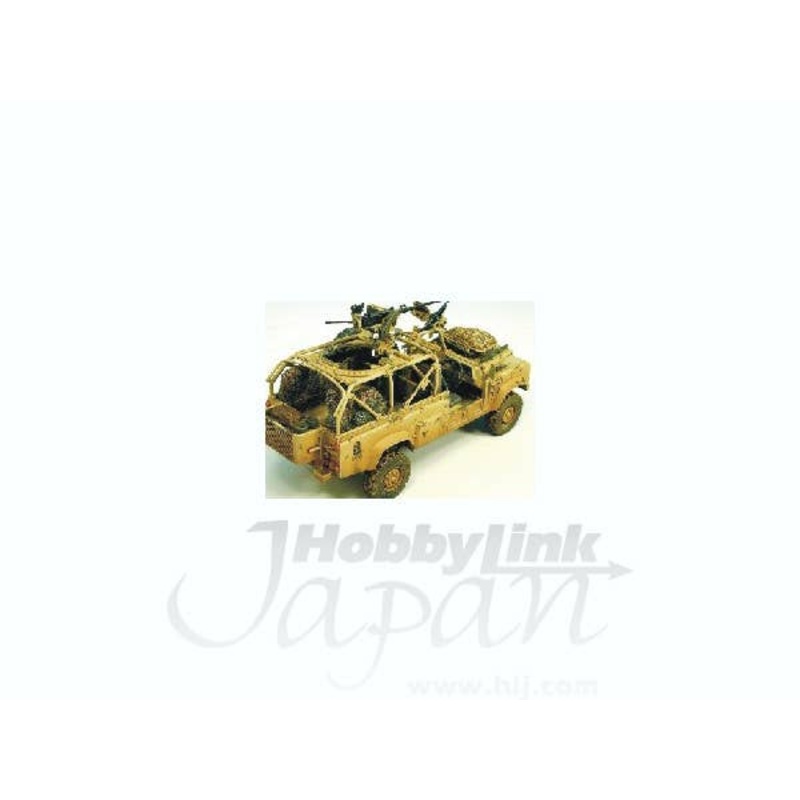 1/35 Land Rover Defender XD Wolf TUM WMIK GPMG & .50 Cal