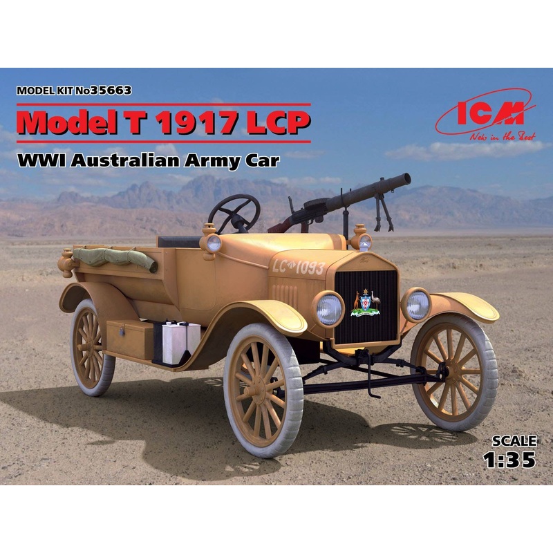 1/35 Model T 1917 LCP WWI Australian Army Car